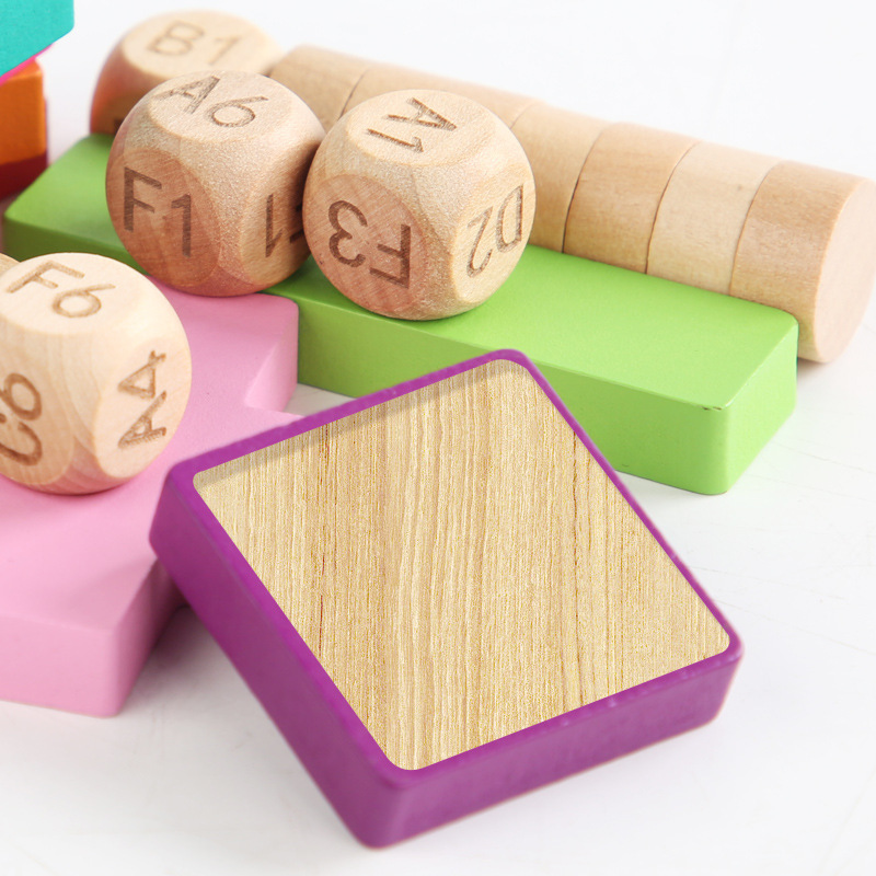 Weiweihu Early Education Rusia Diversión de rompecabezas tridimensional Cuadros lógicos Rompecabezas divertidos Juguetes educativos transfronterizos para niños