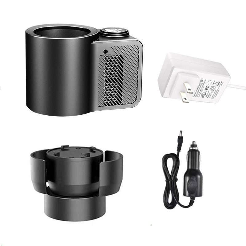 Car Smart Quick: Chezai Soyuducular - model-f-car-home-dual-use-cold-and-hot-cup-telescopic-bracket-cigarette-lighter-adapter