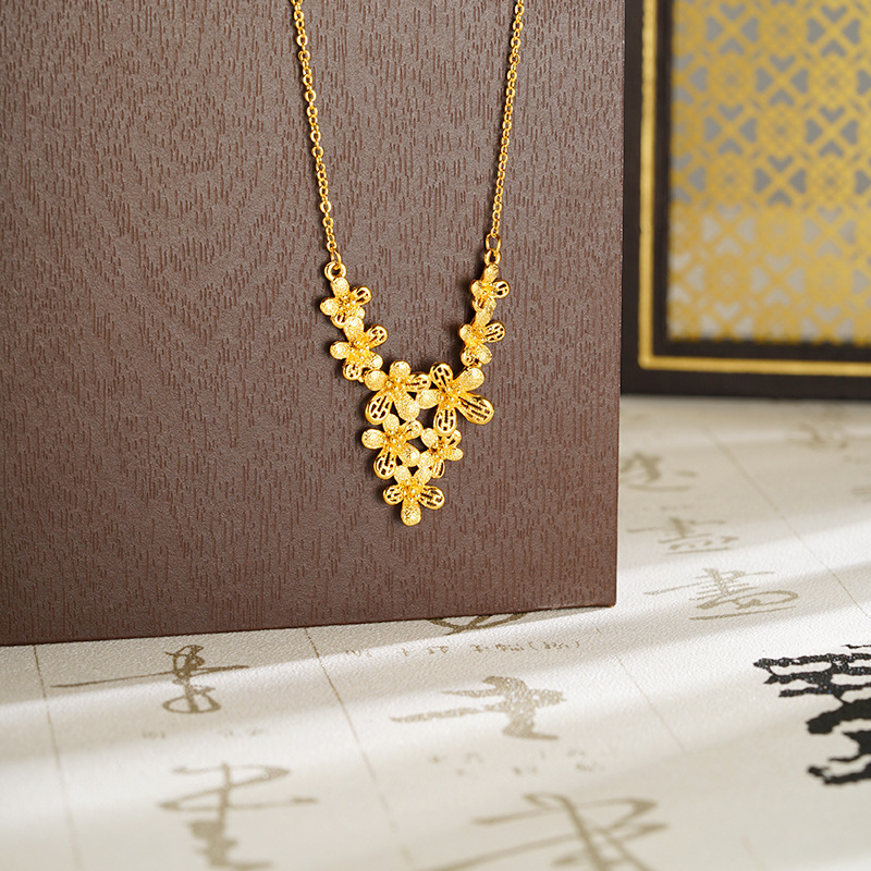 Collar de flores x2671