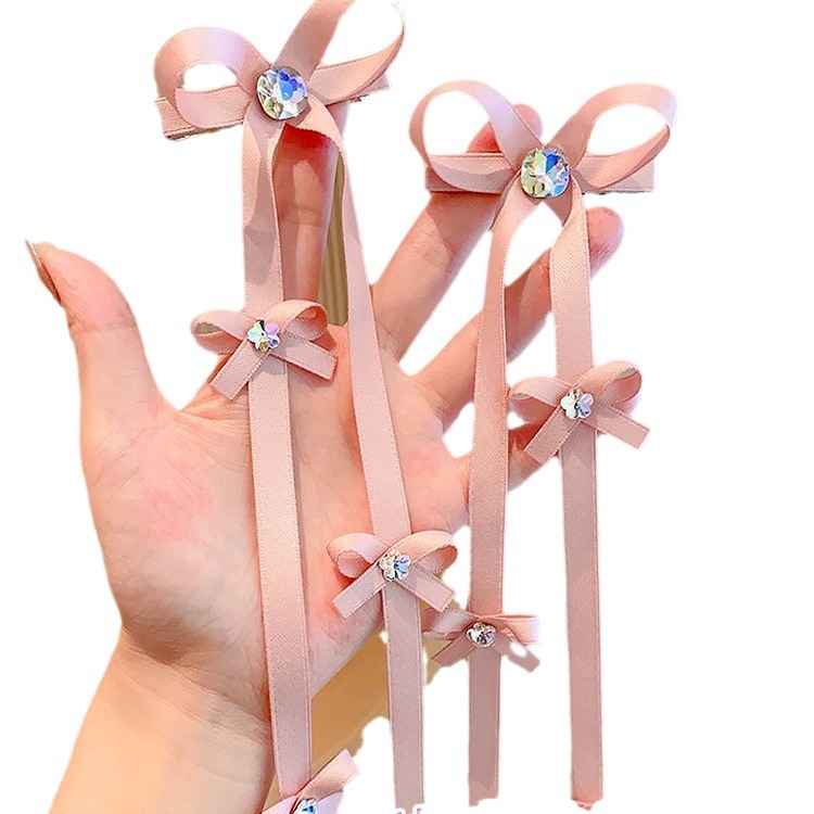 Niños de color arco trenzado correa de cabello niñas extranjero joyas de cabello niñas correa de cabello púrpura diamante flotante tocado