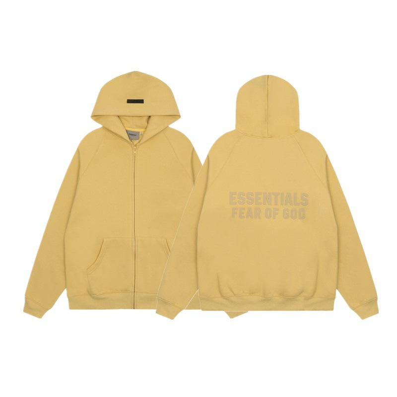 FOG ESSENTIALS letras de silicona estereoscópica hombres y mujeres americanos camisa con sudadera con sudadera con sudadera image 51