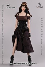 现货SA Toys SA012 1/6兵人复古蒸汽朋克哥特式服装 适合女素体