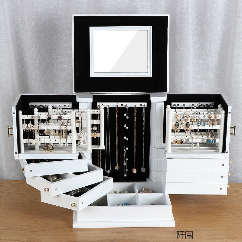 Creative wooden retro storage system