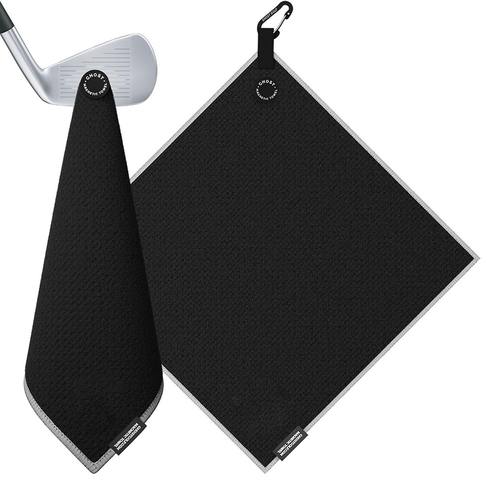 toalla de golf magnética waffle microfibra seca rápida toalla de limpieza portátil para deportes al aire libre transfronterizos