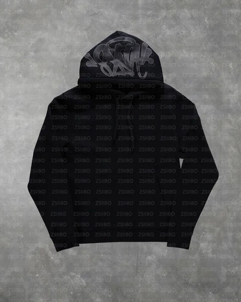 T03 black sweatshirt [gray print]
