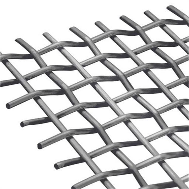 不锈钢轧花网矿区用网矿筛网量大从优方孔编织网筛分用网