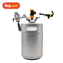 精酿304不锈钢keg桶户外打酒器便携酒头配件kegland