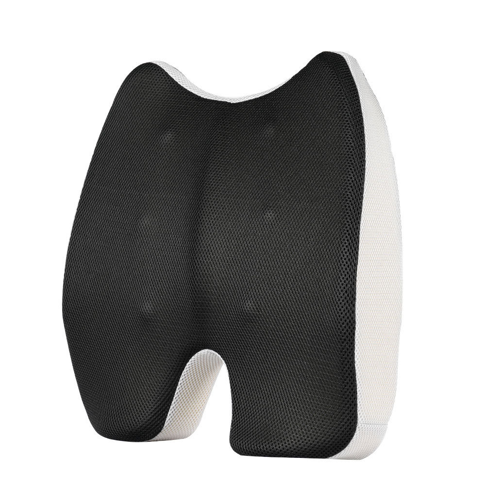 Nuevo cojín de espuma viscoelástica con soporte lumbar de rebote lento para oficina y coche, el cojín para el hogar más vendido de Amazon.