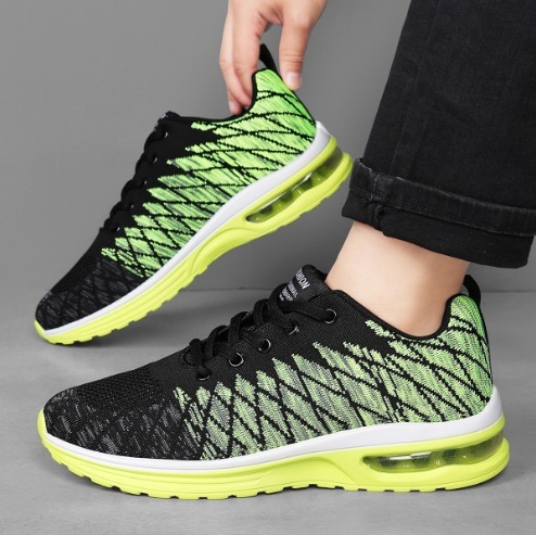 Summer Jinjiang Shoes for Youth Breathable Running Shoes Sports Shoes Casual Travel Shoes Flyknit Breathable Shoes