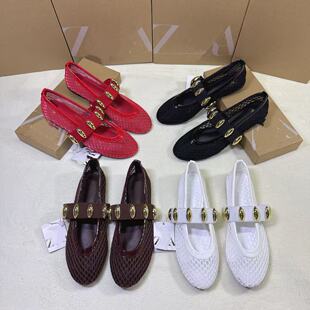 �S��ֱ�� �ļ��W���U�� �tɫ�A�^�T�Ůʿ���eƽ�׆�ЬFlat shoes