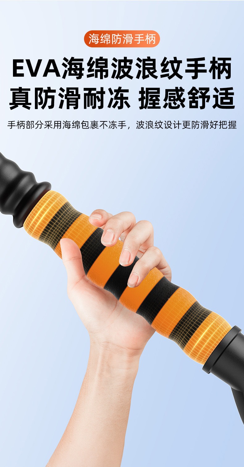 Car-specific snow shovel, winter snow-clearing tool, ice scraper, snow removal brush, snow brush, rubber snow shovel for car use