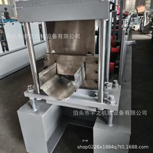 门边框U型压瓦机装饰板设备罗马柱门头机 金属板材冷弯成型门框机