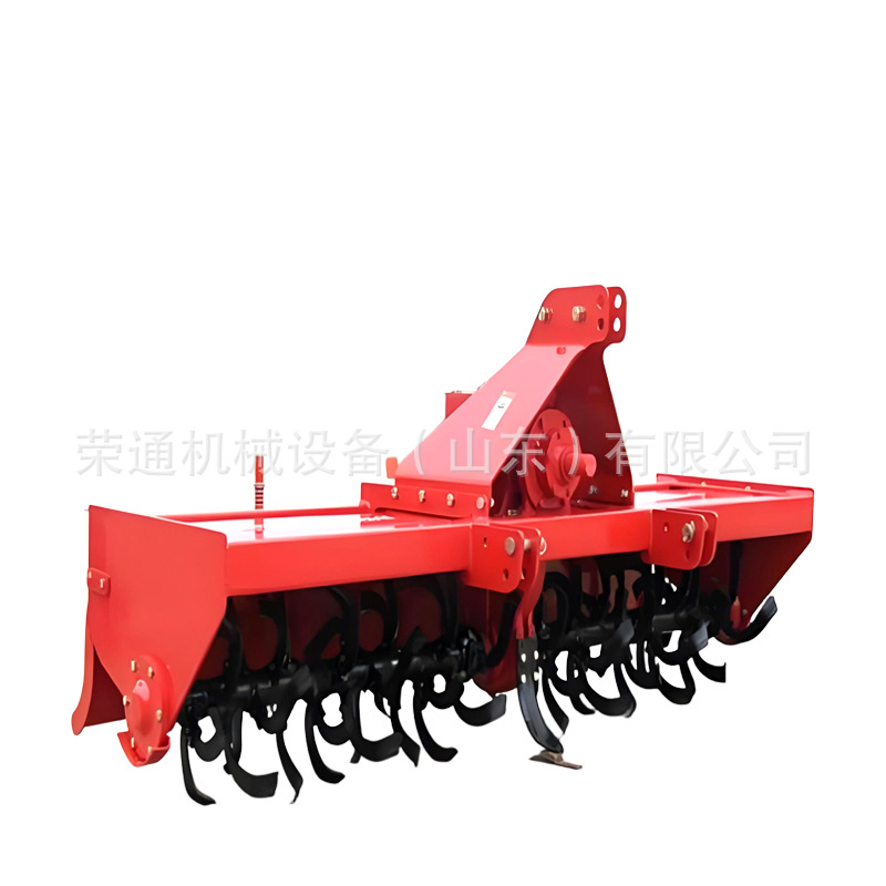 Tractor de cuatro ruedas con suspensión de placa, cultivador rotativo, arado rotativo agrícola, tractor, cultivador rotativo, rastrillo rotativo