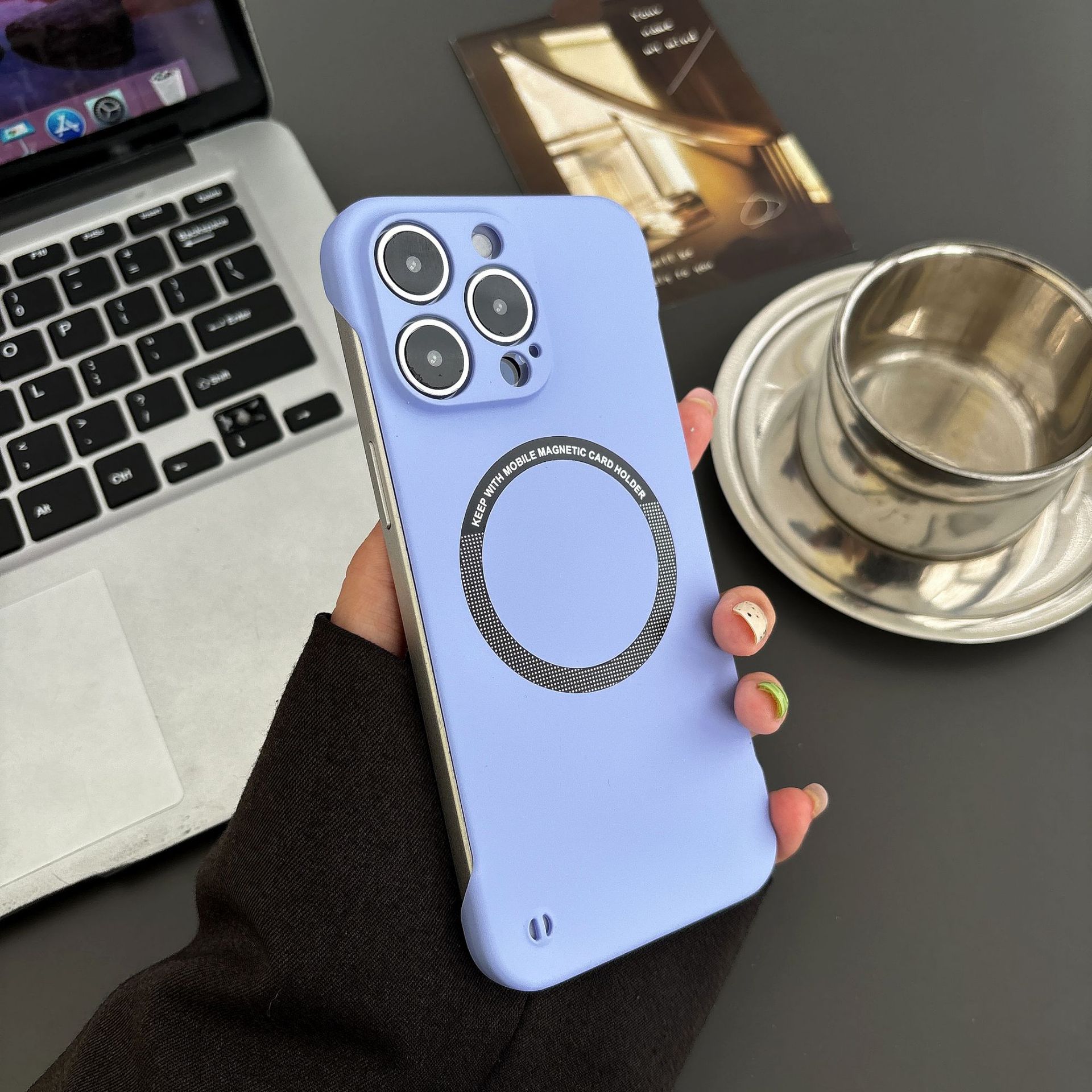 Ultra-thin borderless (lilac purple)