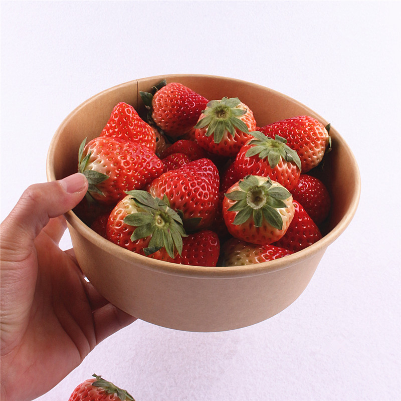 Round leather strawberry