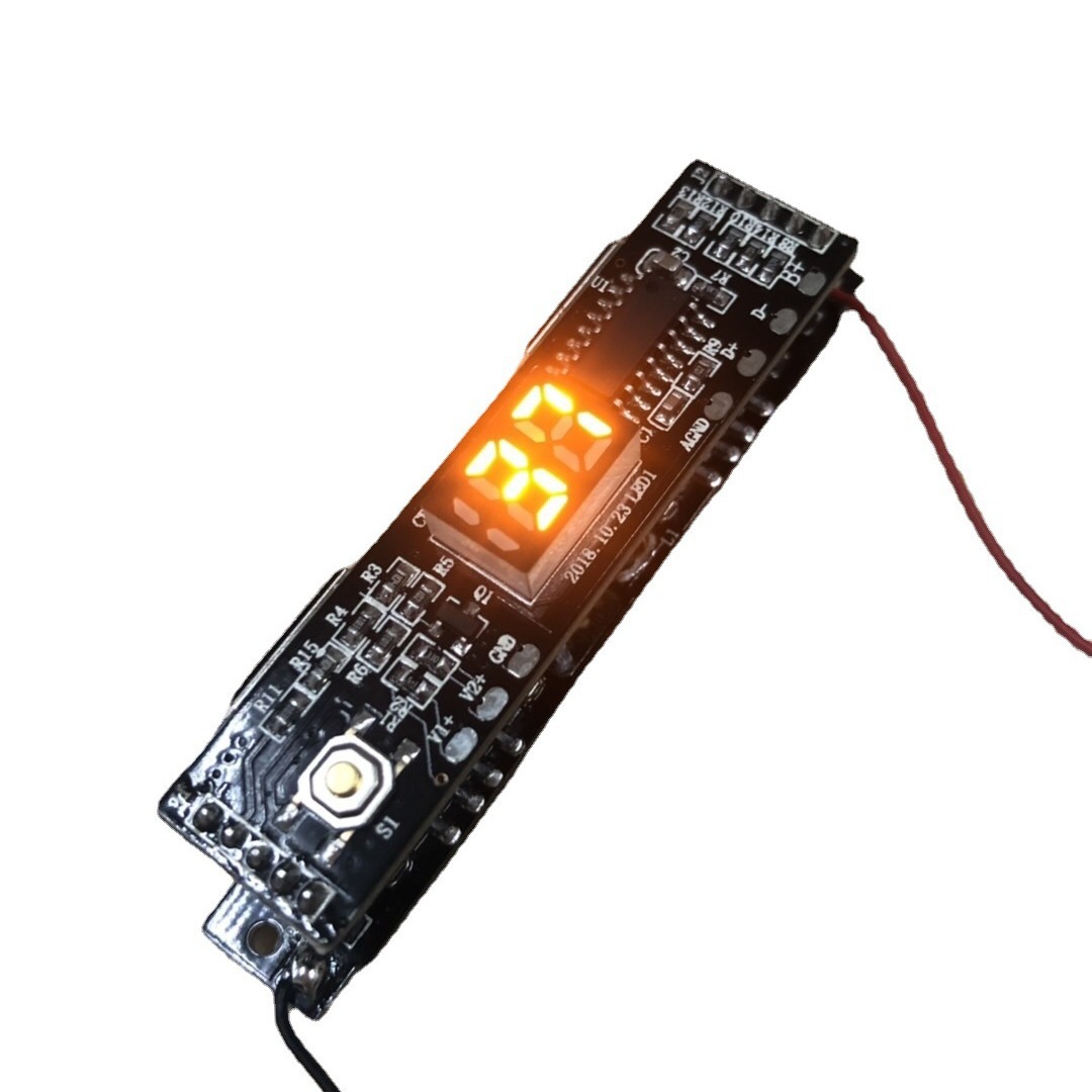 数码显示PCBA电子产品线路板方案smt开发温度线路板 DIP插件焊接