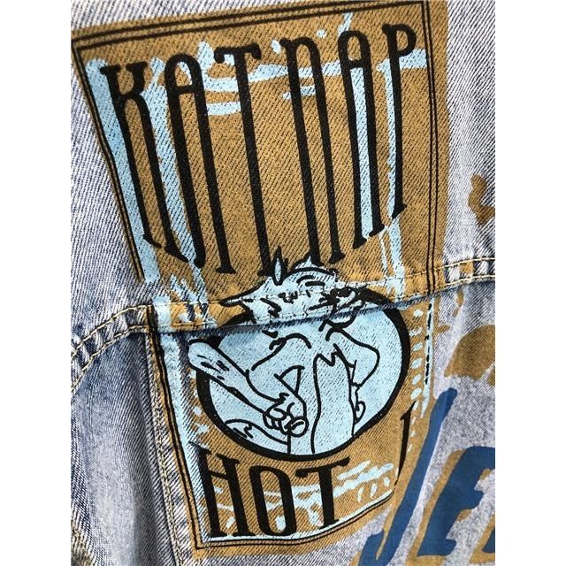 INS Internet celebridad marca de moda Abrigo de mezclilla chaqueta de pareja de primavera y otoño suelta para hombres ropa exterior para hombres