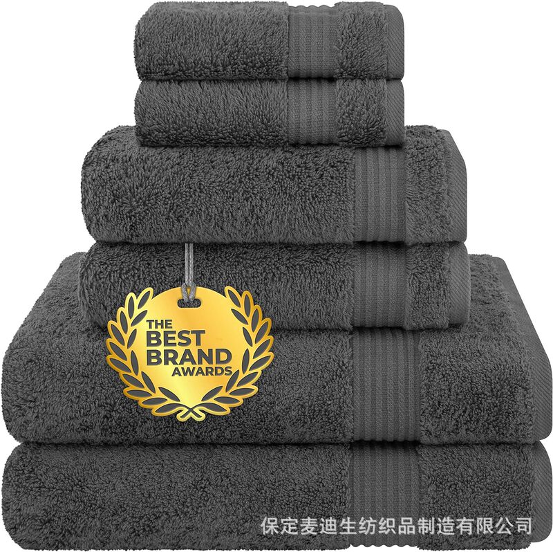 Cross-Border Pure Cotton Thickeneded Bath Towel 70*140 for Men and Women Household Cotton Absorbent and Not Easy to Shed Hair Plus Size Wrap
