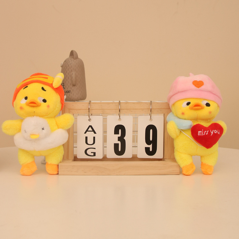 Estilo explosivo súper lindo de alto valor, no quiero ir a trabajar, pato molesto, colgante, peluche, regalo, muñeca