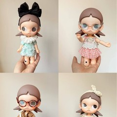 仅衣服 Zsiga衣服哭娃衣服拉布布娃衣玩偶可爱裙子多巴胺嘎子姐