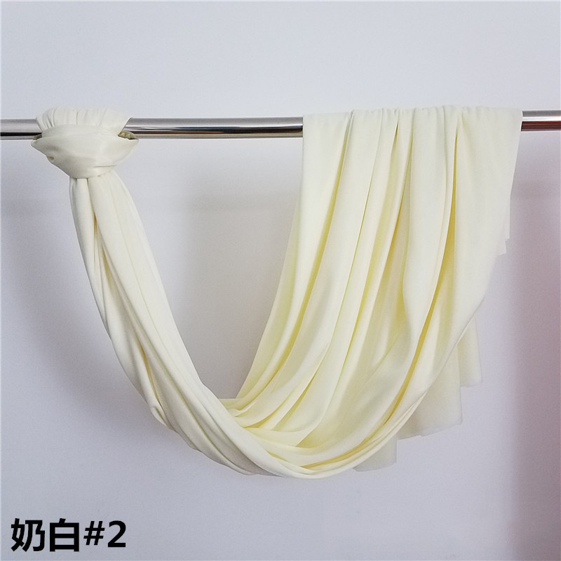 Tela de boda 68D perla tela de hielo espesa escalera de boda pasamanos decoración de fondo colgante al por mayor