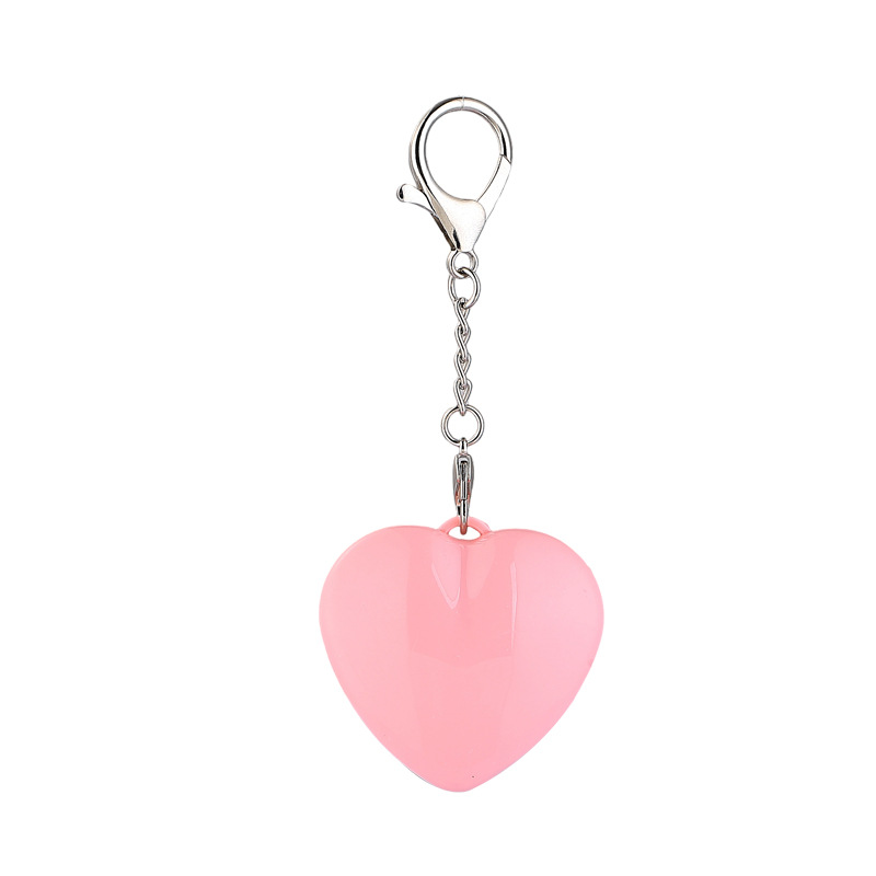 Bolsa ovalada lámpara de regalo de fábrica bolsos colgantes lindos llaveros recargables mochila en forma de corazón atmósfera luz de noche