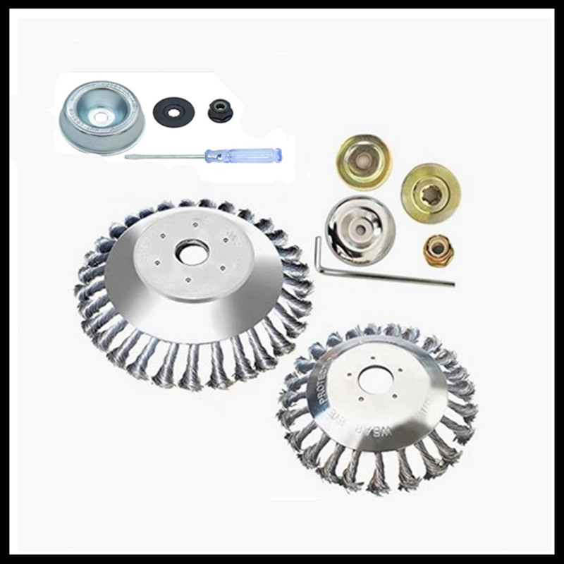 厂家直供碗盘型角磨机钢丝轮金属打磨除锈打草去漆工业级纽丝轮