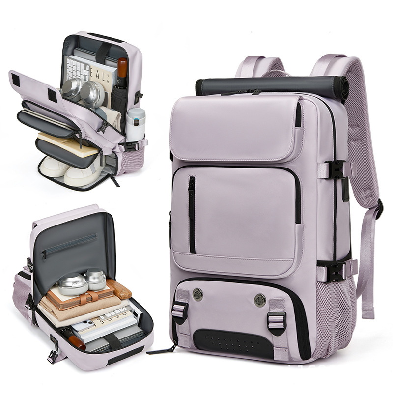 双肩包男大容量户外露营运动旅行包防泼水单肩斜挎手提多功能背包