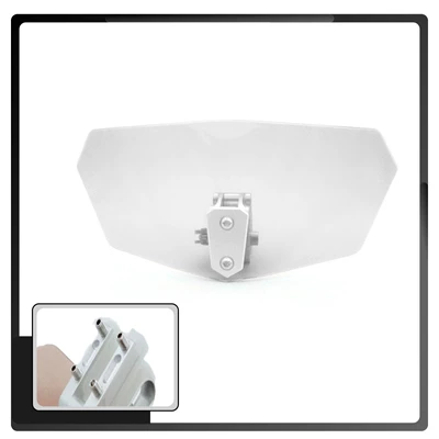 Adjustable Windscreen — Universal Motorcycle front windshield