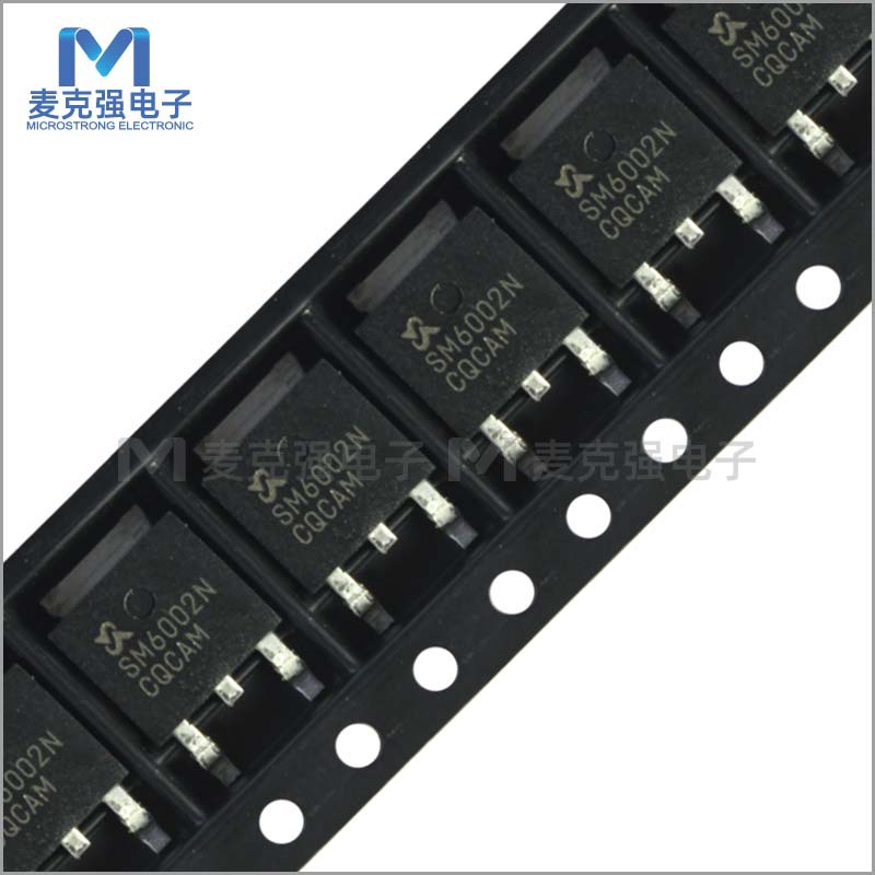 Sinopowr大中原装贴片MOS管SM6002N TO-252场效应管全新正品