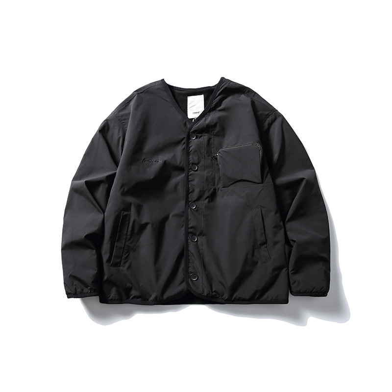 Winter Japanese solid color retro jacket