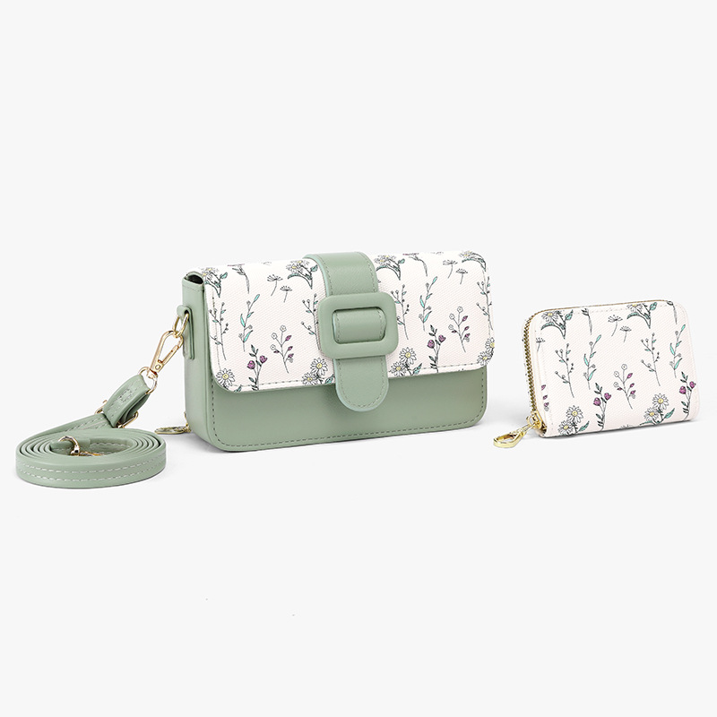 Bolso de teléfono móvil transfronterizo nueva moda femenina señoras de un solo hombro bolso de teléfono móvil monedero mini pu mensajero bolso de teléfono móvil