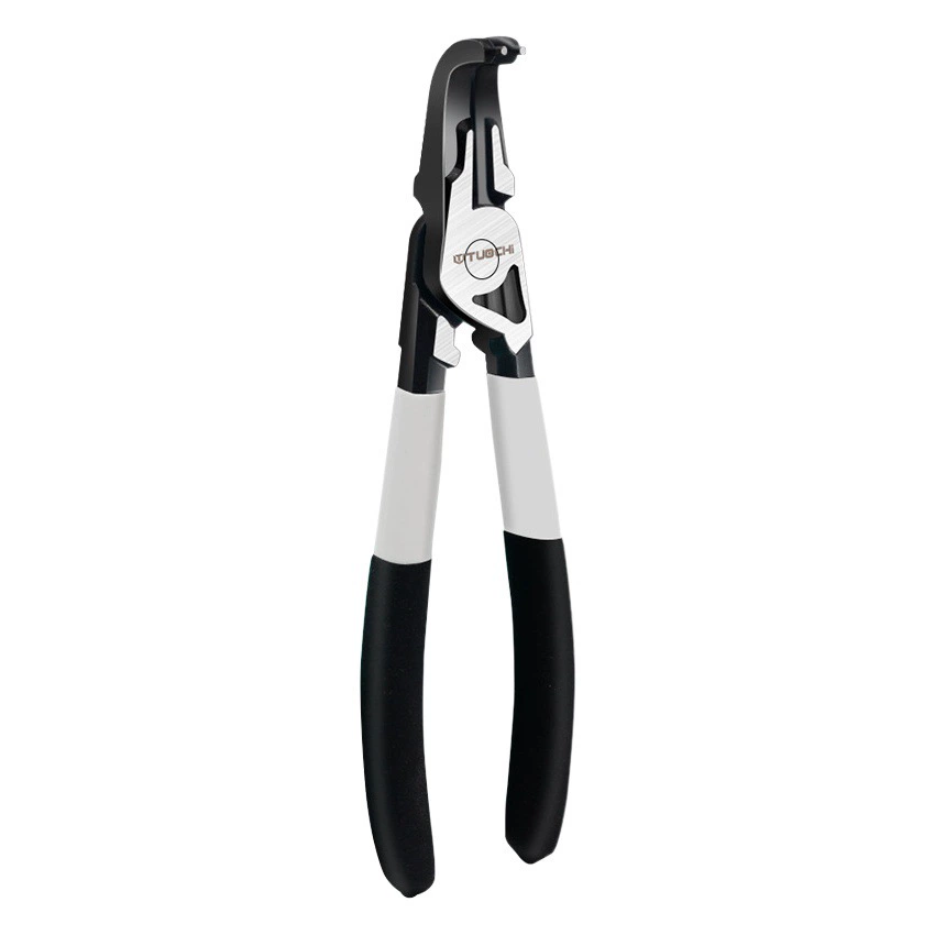 Плоскогубцы для стопорных колец желтые внутреннее и внешнее два расширительного кольца Суперзажим тонкое стопорное кольцо большое число пружин плоскогубцы для снятия инструмента втулка