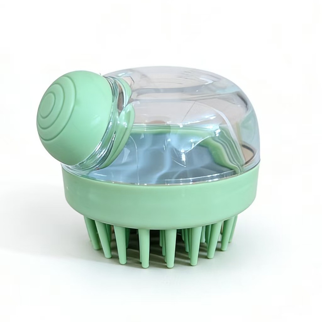 Cepillo de Baño con Dispensador de Jabón de Polipropileno para Baño