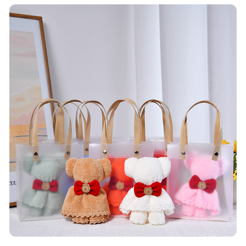 Nueva toalla de oso, regalo de mano, cumpleaños, luna llena, regalos de boda, regalos de apertura, regalos de regalo