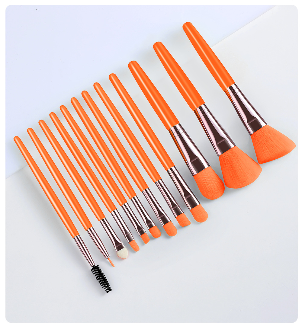 Casual Artificial Fiber Plastic Handgrip Makeup Brushes 1 Set display picture 2