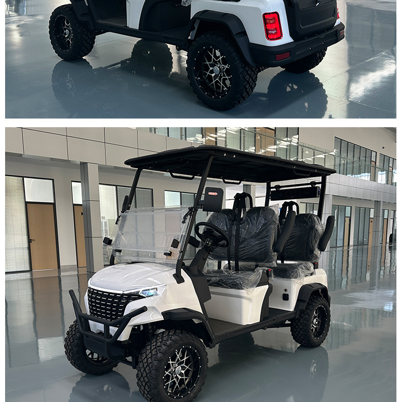 Xindalu's New Electric Golf Cart Scenic Spot Sightseeing Shuttle Golf Cart for Golf Courses