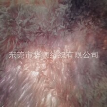 无光兔毛PV绒扎染印花仿真动物毛羽博美毛绒厂直销零售植绒布暖绒