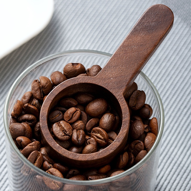 黒胡桃木コーヒー量豆スプーン実木量スプーン数スプーンコーヒー粉粉ミルク重量スプーン量スプーン|undefined