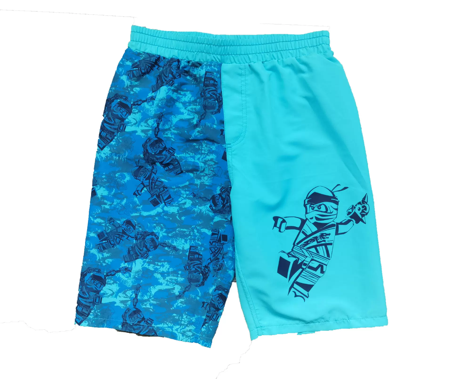 2023年夏季男童沙滩裤冲浪裤定位花长款