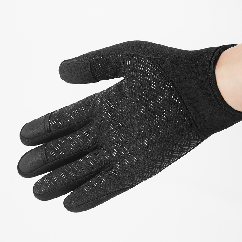 Gants de sport chauds pour hommes et femmes, adaptés à la course à pied, la randonnée, le ski et le cyclisme en extérieur. Résistants à l'eau et compatibles avec les écrans tactiles. Idéal pour le printemps et l'été._voghion.com