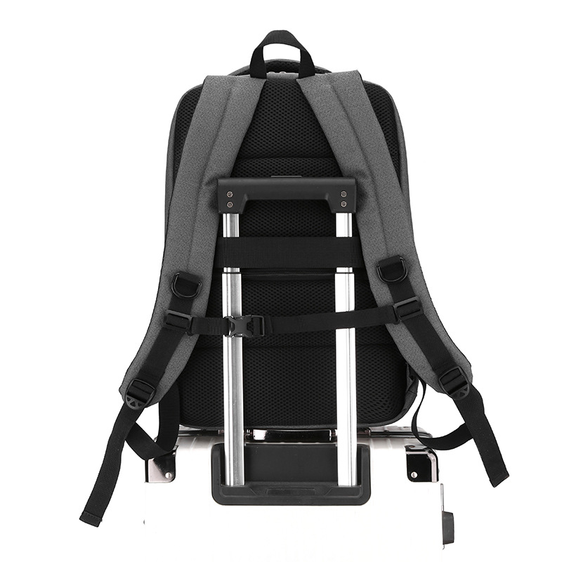 Nueva mochila de computadora de viaje de gran capacidad de negocios, mochila de moda para estudiantes universitarios de secundaria y preparatoria, mochila para hombres al por mayor