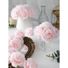 R 35733 Artificial peony rose bouquet ����ĵ��õ����