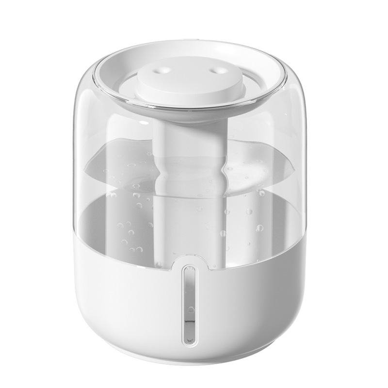 新しい加湿器 USB ダブルスプレー 家庭用 寮 オフィス 寝室 デスクトップ 6.8L 大容量 ナイトライト付き|undefined
