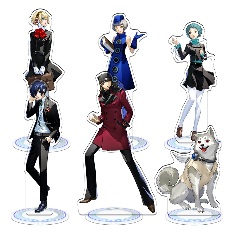 无缝夹层精雕內印PERSONA3女神异闻录P3结城理游戏周边亚克力立牌-阿里巴巴