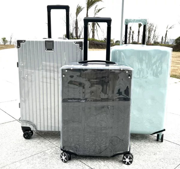 Transparent Waterproof Pvc Suitcase Protective Cover Trolley Case Dust Cover Free of Disassembly Ultra-Transparent Voltage Frameless Thickeneding