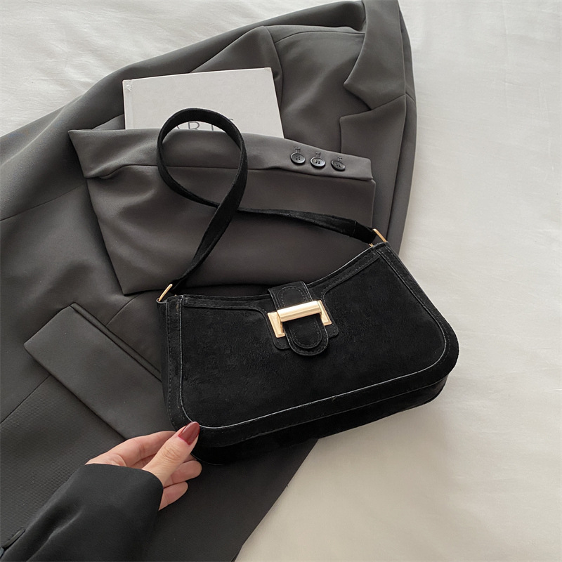 Bolso de hombro coreano de moda de este año, mujer 2024, nuevo nicho, bolso de axila de alto valor, temperamento femenino