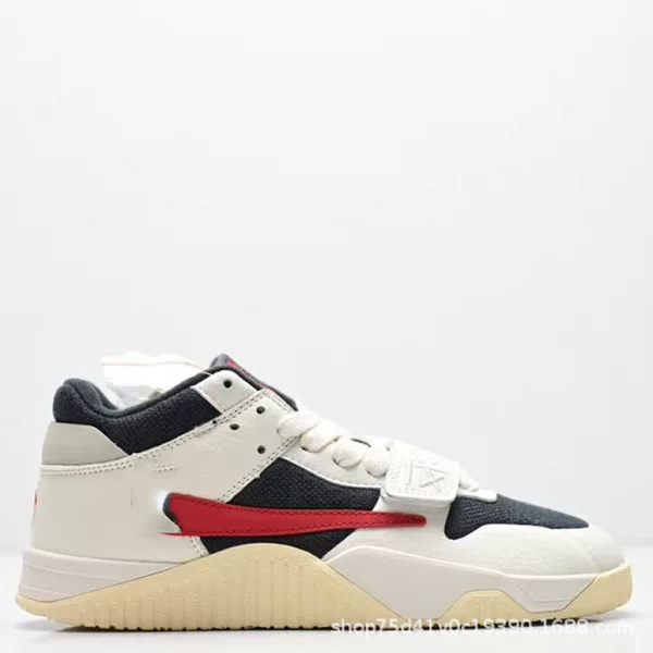 Cross-border, authentic Check collaboration, reverse hook design, genuine leather, non-slip, thick-soled, retro, casual, fashionable, unisex sneakers