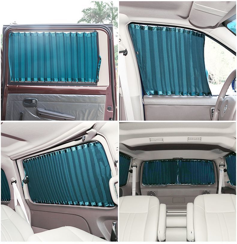 Changan Cross Star V5 Special Car Curtain Sunshade Curtain Car-Mounted No-Drill Blackout Curtain Double Track
