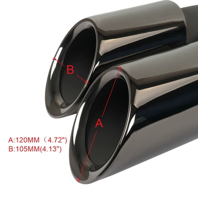 exhaust pipe tail throat, Exhaust pipe